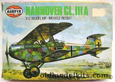 Airfix 1/72 Hannover Cl.IIIA (CL IIIA), 61050 plastic model kit